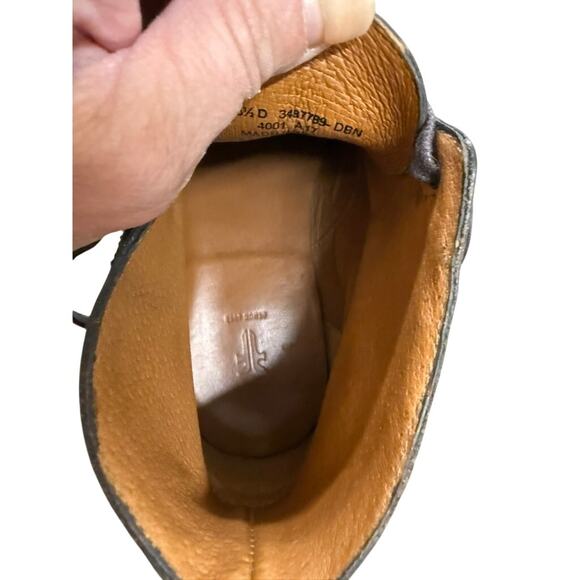 "FRYE" Men's Lace Up Dk. Brown Leather Chukka Boot SZ 8.5 Preppy College Bloque - Picture 6 of 11